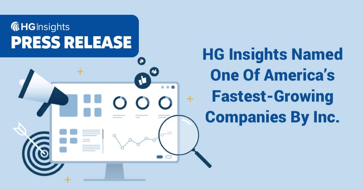 HG Insights Named One Of America’s Fastest-Growing Companies By Inc - HG Insights Newsroom