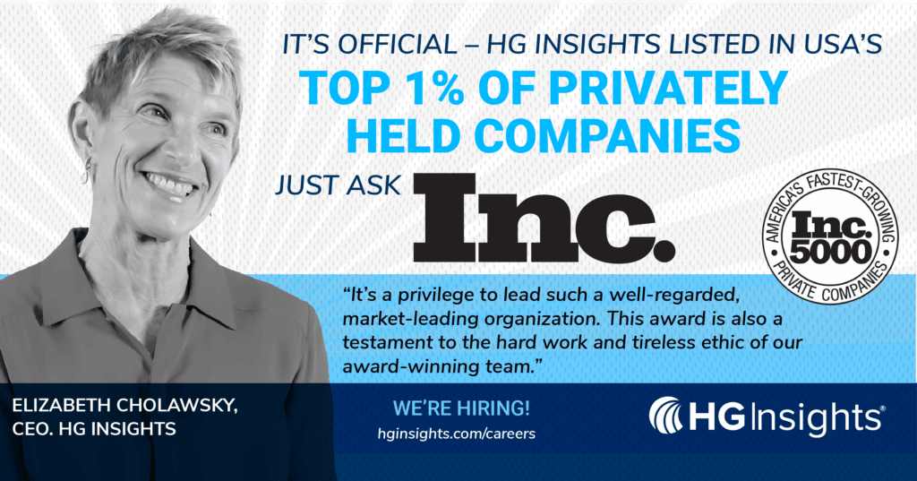HG Insights – One of America's fastest-growing companies