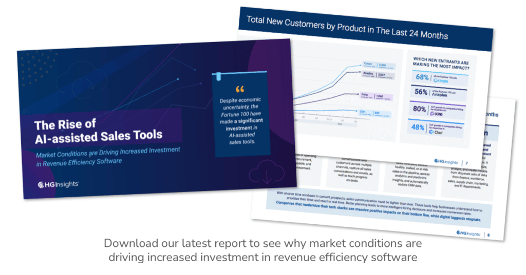 Download our latest report to see why market conditions are driving increased investment in revenue efficiency software