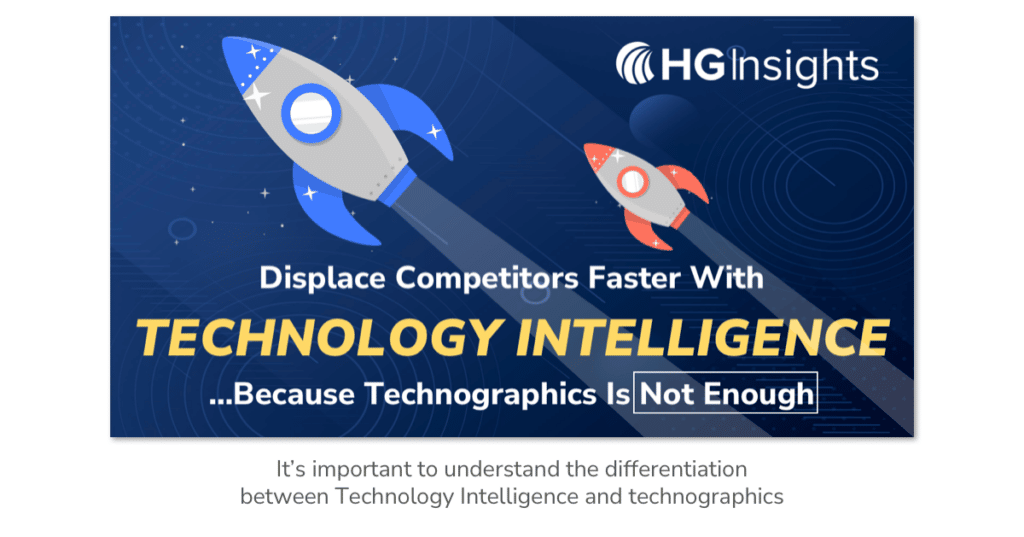 It’s important to understand the differentiation between Technology Intelligence and technographics