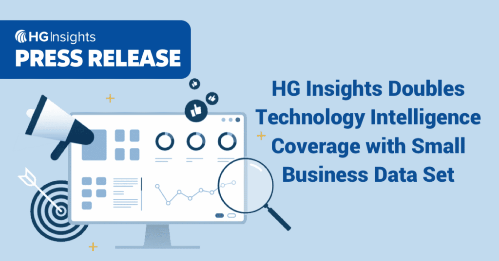 Addition of Small Business Data Set to the HG Platform delivers unmatched view of small and midsize markets enabling decision-making with precision and confidence