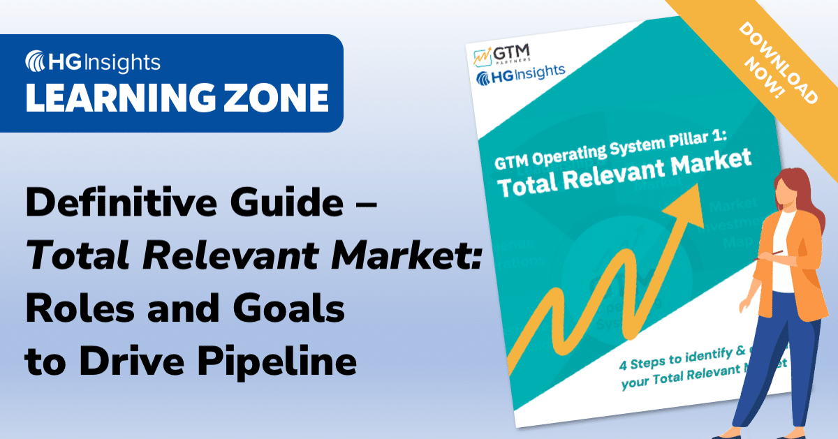 Total Relevant Market- Roles and Goals to Drive Pipeline