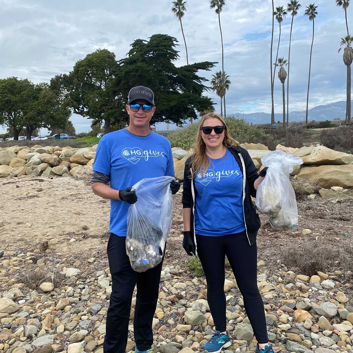 HG Gives - Beach Cleanup