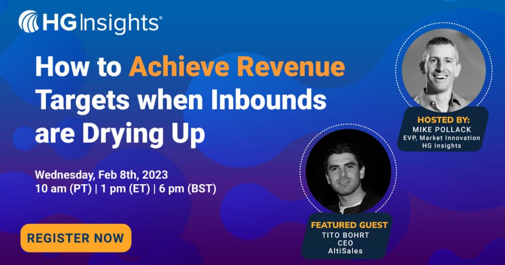 How to Achieve Revenue Targets when Inbounds are Drying Up One-Demand replay