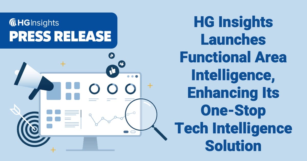 HG Insights Press release functional-area-intelligence