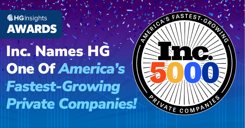 Inc. Names HG One of America’s Fastest-Growing Private Companies