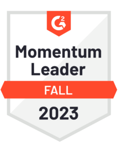 G2 Momentum Leader Sales Intelligence Fall 2023