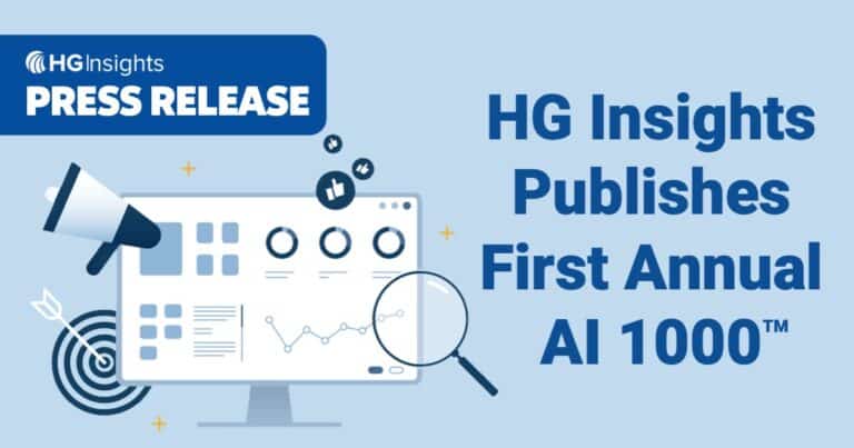 HG Insights Publishes the First Annual AI 1000TM, Providing Insights into Individual Companies’ AI Maturity The top companies driving AI adoption in the industry
