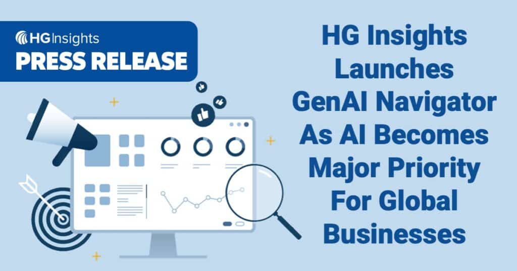 To help customers capitalize on the wave of innovation in Artificial Intelligence, HG has launched GenAI Navigator, a solution to help customers understand a company’s AI maturity, interest, and cloud-centricity