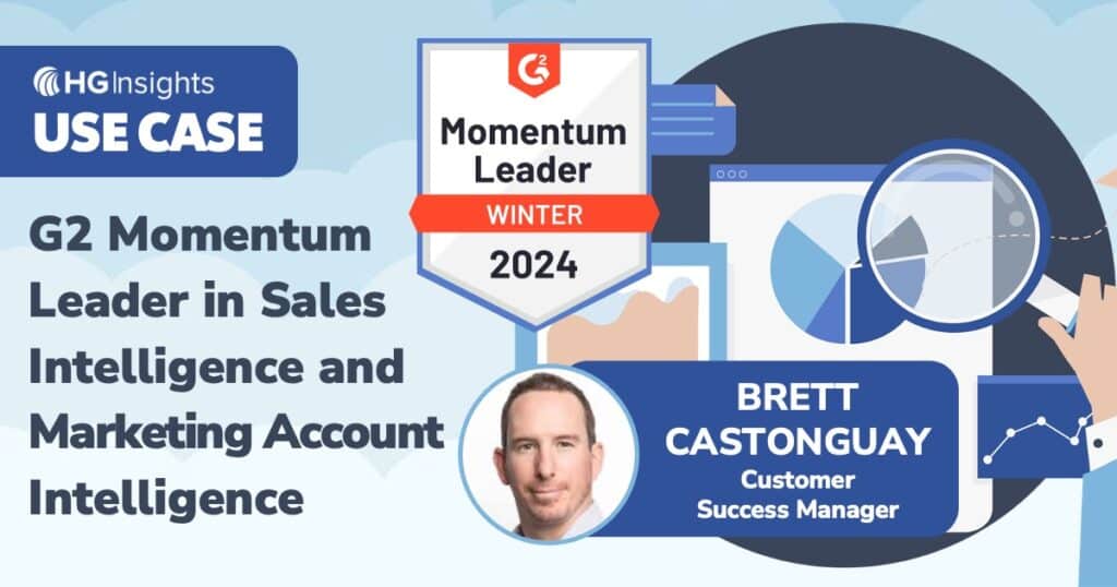 G2 Momentum Leader in Sales Intelligence and Marketing Account Intelligence