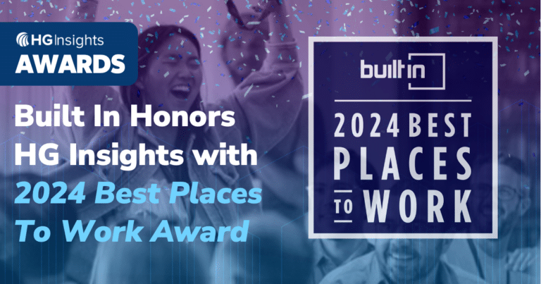 Built In Honors HG Insights in Its 2024 Best Places To Work Awards