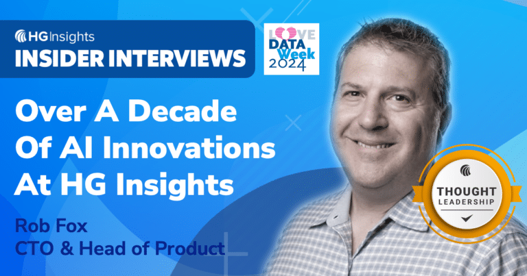Over A Decade Of AI Innovations At HG Insights-