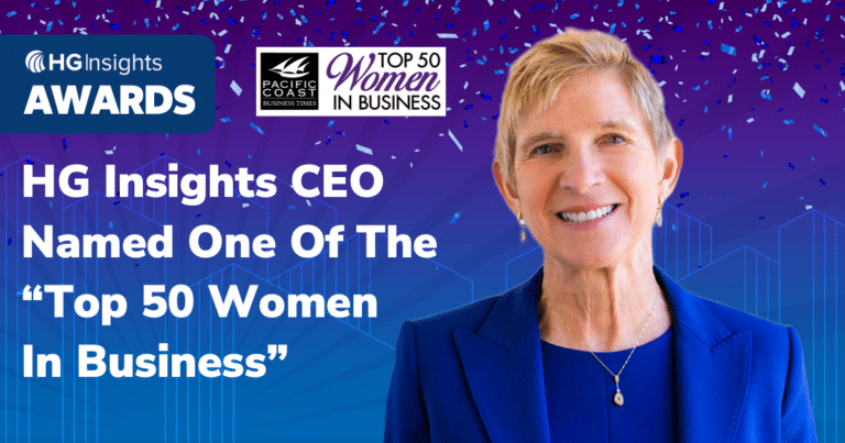 HG Insights CEO Named One Of The “Top 50 Women In Business”