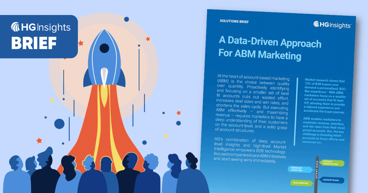 HG Insights Brief: A-Data-Driven-Approach-To-ABM-Marketing title graphic