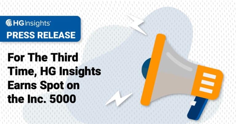 For The Third Time, HG Insights Earns Spot on the Inc. 5000