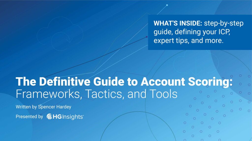 Image: The Definitive Guide to <BR> Account Scoring