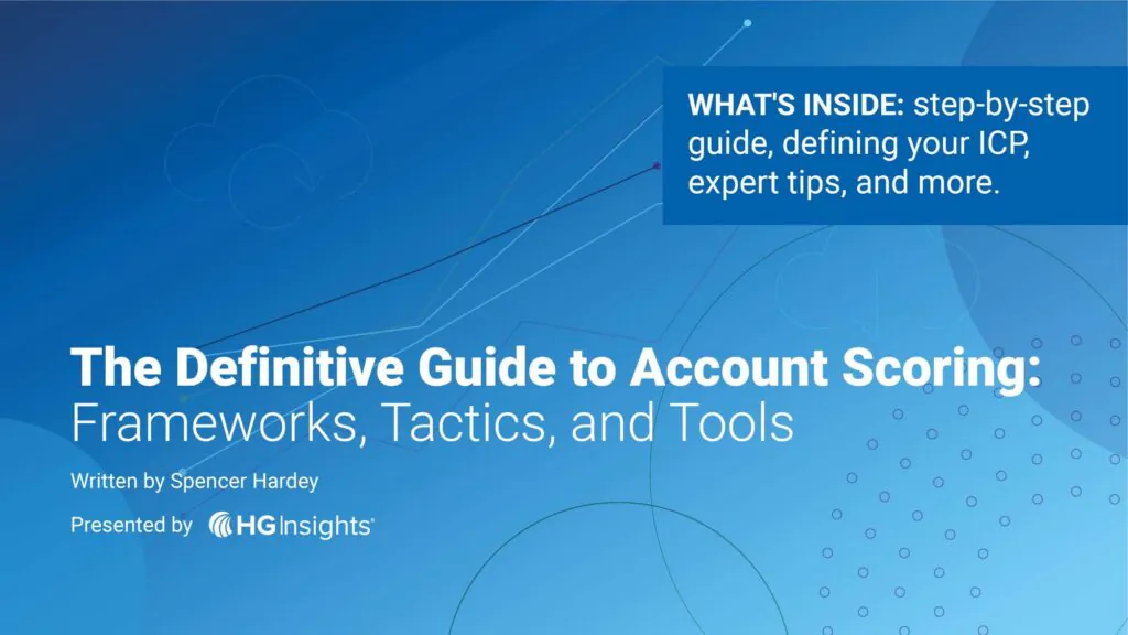 Image: The Definitive Guide to <BR> Account Scoring