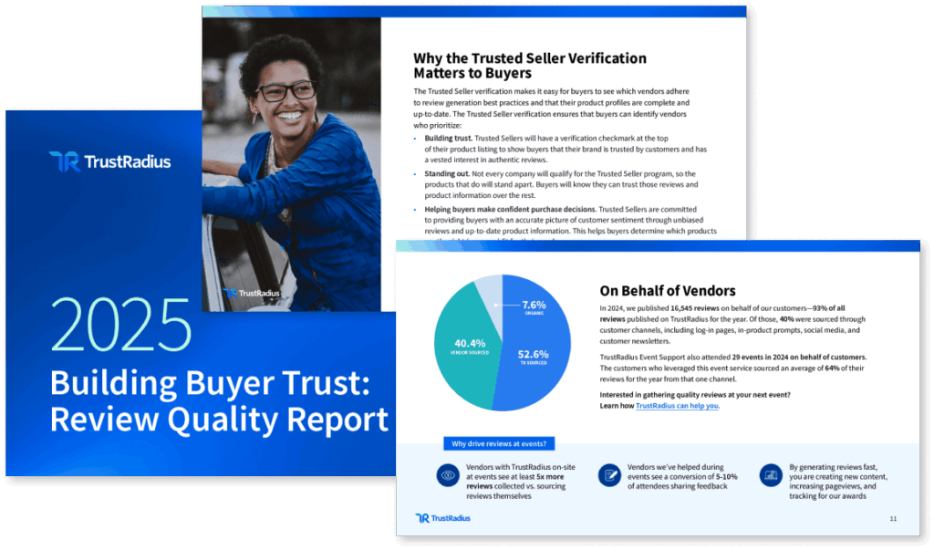 Image: Building Buyer Trust: Review Quality Report 2025