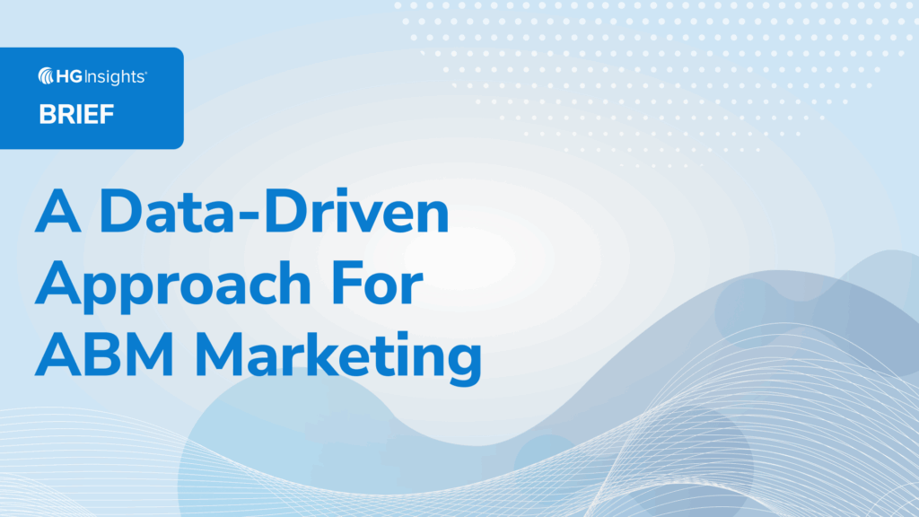 Image: A Data-Driven Approach For ABM Marketing