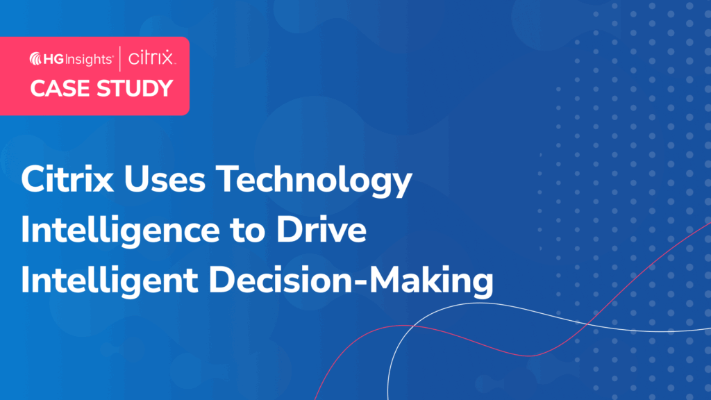 Image: Citrix Uses Technology Intelligence to Drive Intelligent Decision-Making