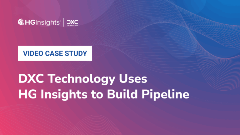 Image for: DXC Technology Uses HG Insights to Build Pipeline