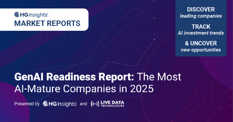 Image for: GenAI Readiness Report: The Most AI-Mature Companies in 2025