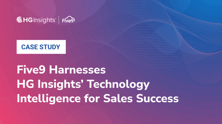 Image for: Five9 Harnesses HG Insights’ Technology Intelligence for Sales Success