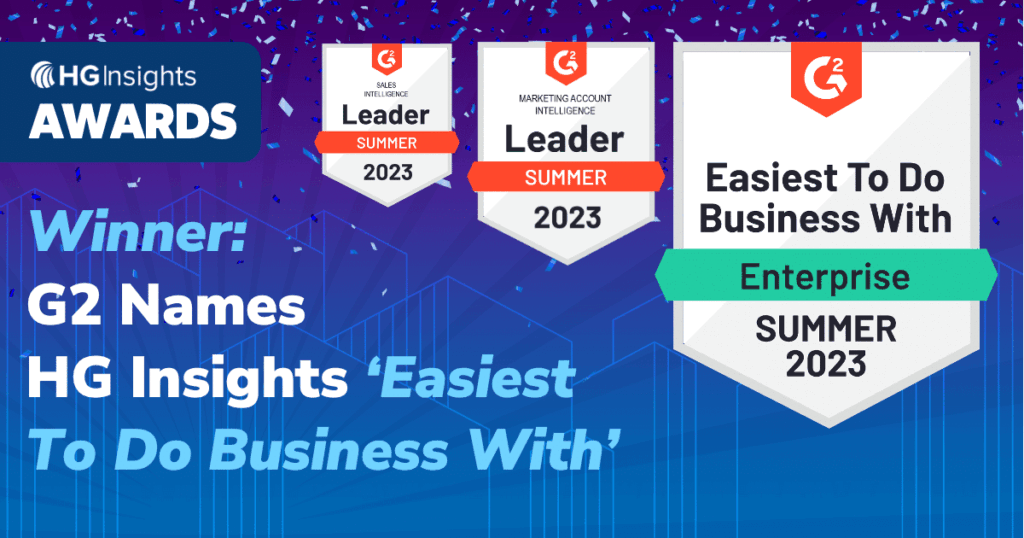 G2 Names HG Insights Easiest To Do Business With