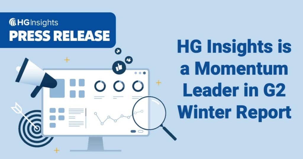 HG Insights is a Momentum Leader in G2 Winter Report