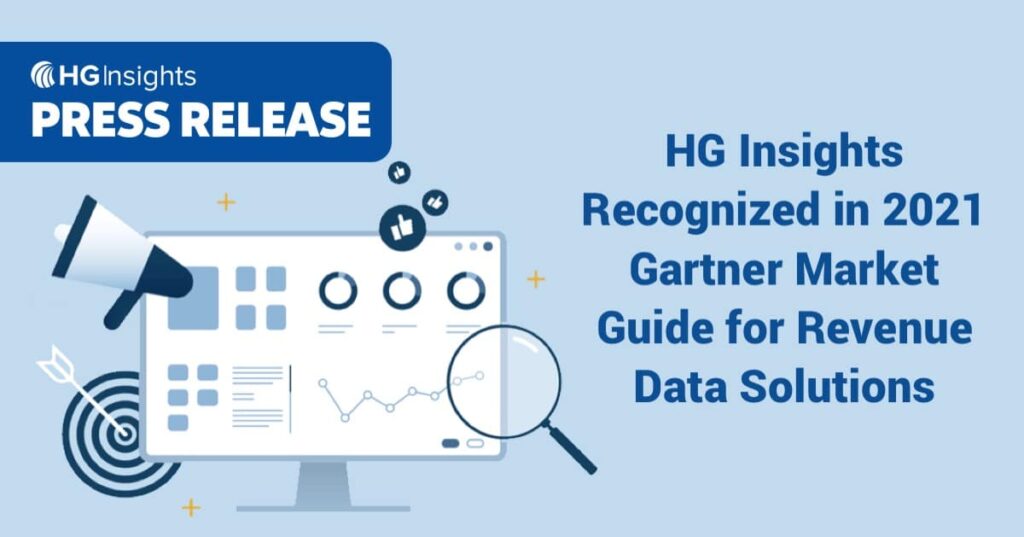 HG Insights Recognized in 2021 Gartner Market Guide for Revenue Data Solutions