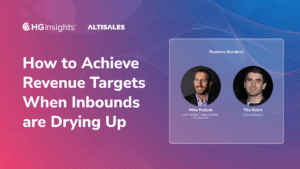 How to Achieve Revenue Targets When Inbounds are Drying Up
