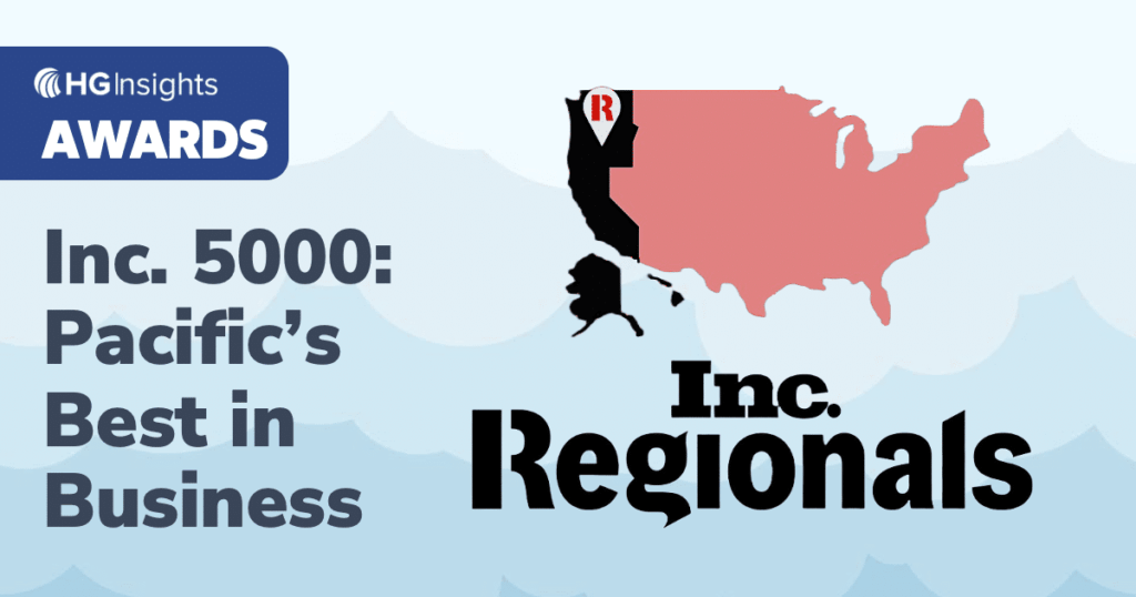 Inc. 5000 Regional Award: Pacific