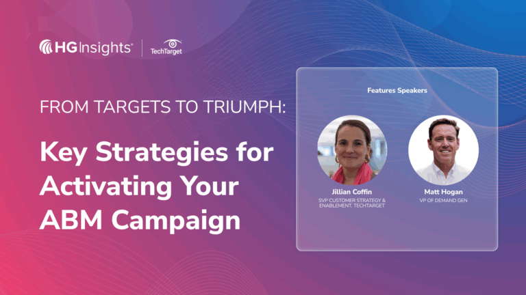 Image for: Webinar: Key Strategies for Activating Your ABM Campaign
