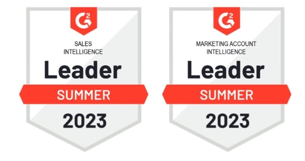 HG Insights, the global provider of data-driven insights to 90% of Fortune 100® B2B tech companies, has been named a Leader on both the G2 Grid® for Sales Intelligence and the Grid for Marketing Account Intelligence by G2, the world’s largest and most trusted software marketplace.