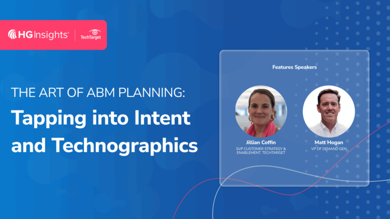 Image for: The Art of ABM Planning: Tapping into Intent and Technographics