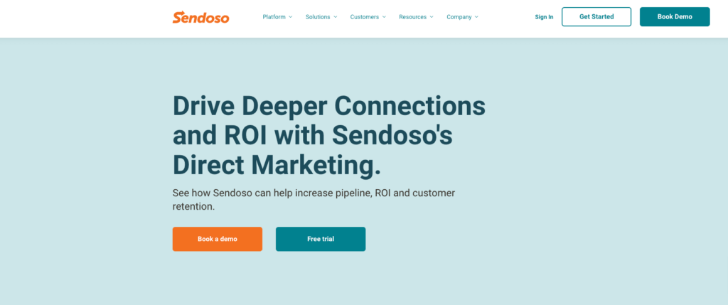 Account based marketing platform