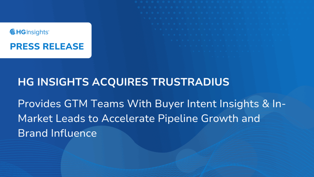 INFUSE and HG Insights Bridge the Gap Between Intelligence and Activation