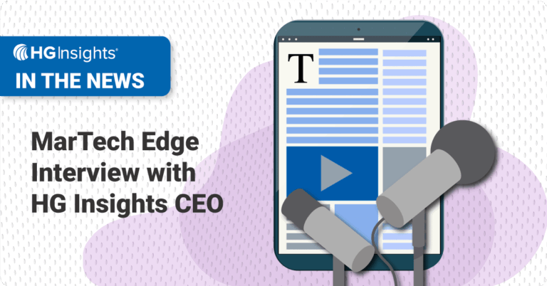 Image for: MarTech Edge Interview with HG Insights CEO