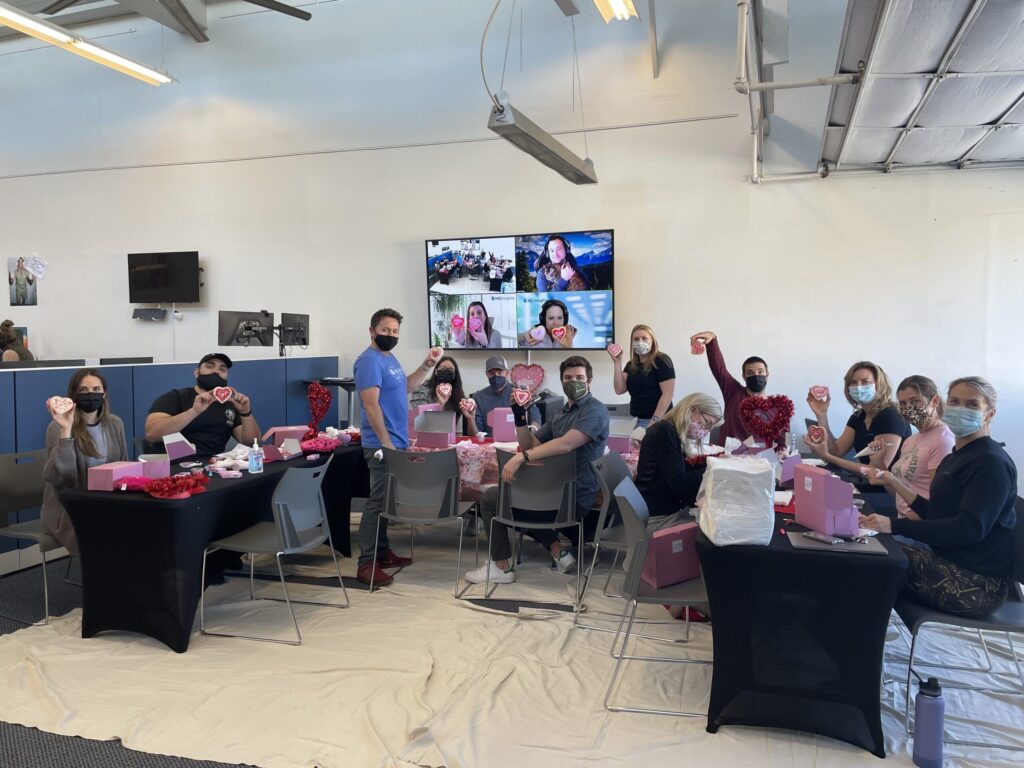 HGI Team having a team meeting