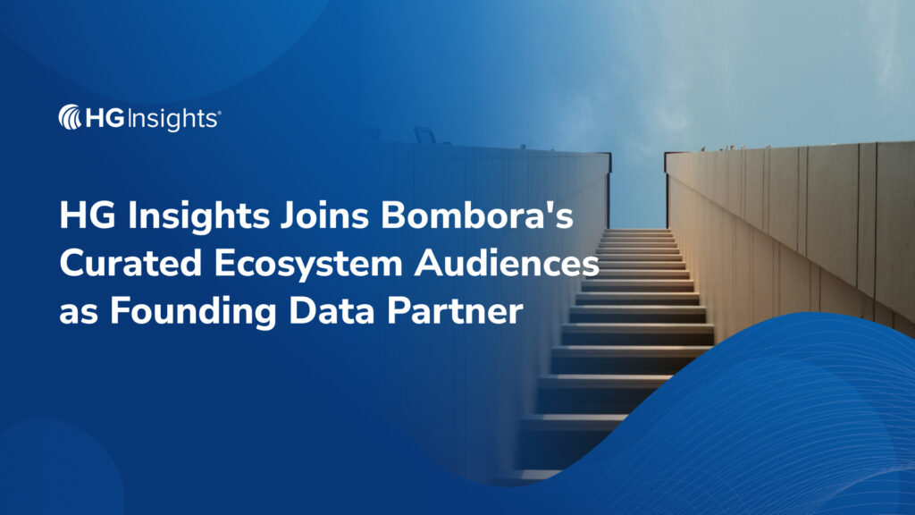 Image: HG Insights Joins Bombora's Curated Ecosystem Audiences as Founding Data Partner