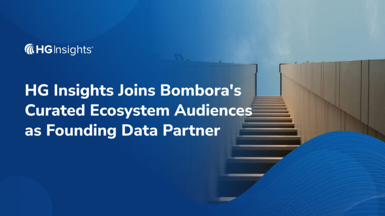 HG Insights Joins Bombora's Curated Ecosystem Audiences as Founding Data Partner