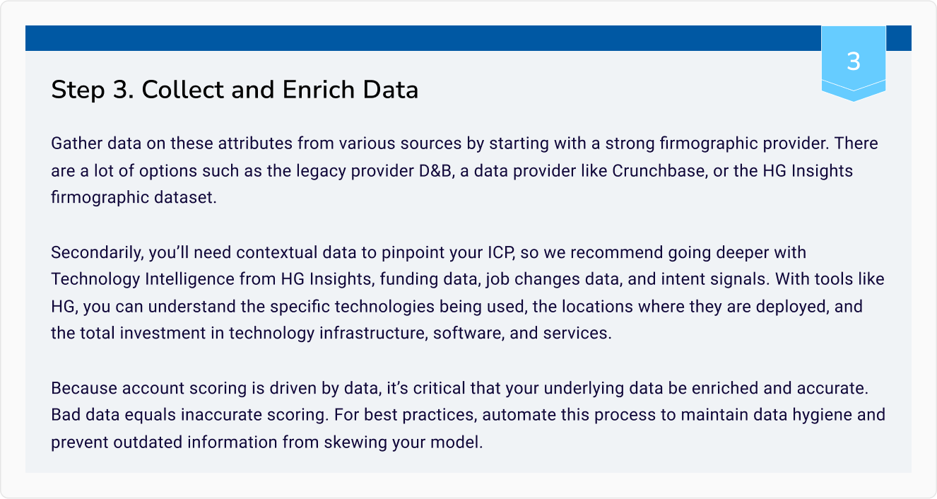 Collect and Enrich Data