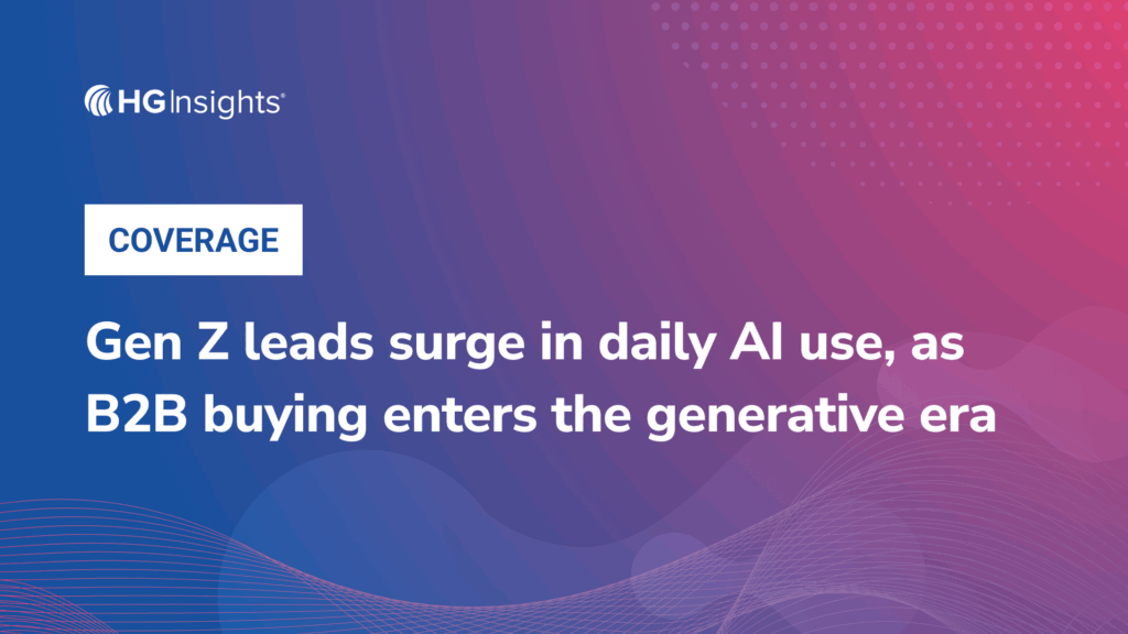 Image: Gen Z Leads Surge in Daily AI Use, as B2B Buying Enters the Generative Era