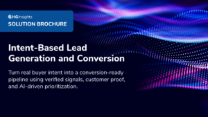 High Intent Lead Generation and Conversion