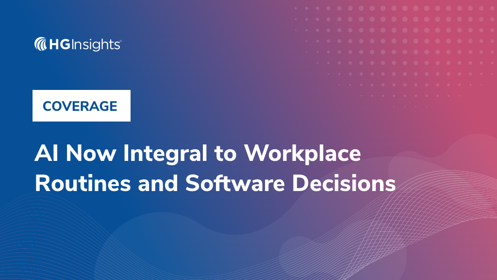 Image: AI now integral to workplace routines & software decisions