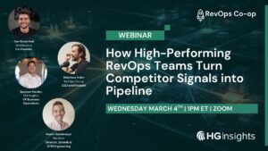 How High-Performing RevOps Teams Turn Competitor Signals into Pipeline