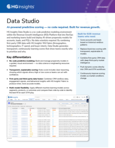 Data Studio Datasheet