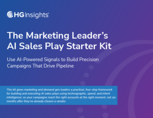 The Marketing Leader’s AI Sales Play Starter Kit