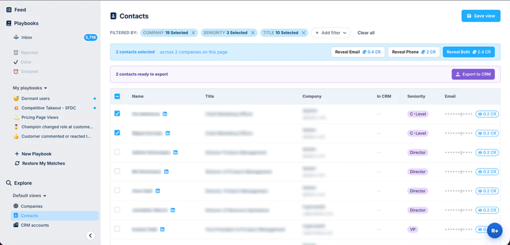 Bulk Select And Enrich Anon