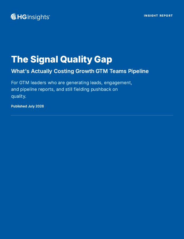 Image: The Signal Quality Gap Insight Report